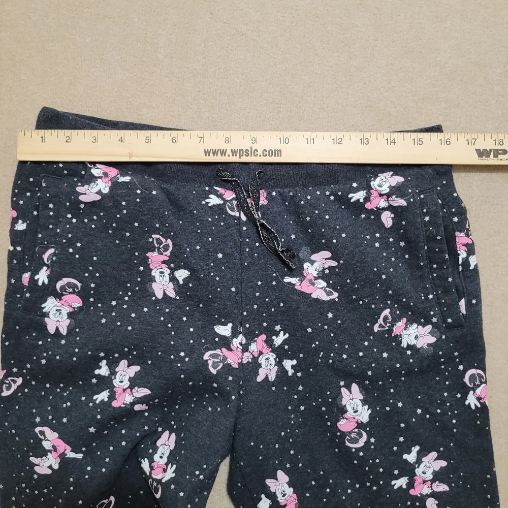 Official Disney Minnie Mouse Cute Comfy Pajama‎ Sleepwear Lounge Pants! Womens L - Picture 8 of 8